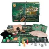 | Ghost In The Attic : Solve Mystery and Escape Room Puzzle in a Box | 50+ Real-Life Physical Objects & Evidence | Fully Reusable |Age 14+ | 1-6+ Players | English