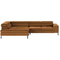 Gallery M Ecksofa  Felicia Due , braun , Maße (cm): B: 309 H: 72 T: 215