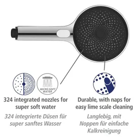 Wenko Duschsystem Softwater Chrom 75-120 cm
