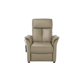 Nils Olsen Fernsehsessel M Kunstleder 85 x 110 x 85 cm Beige elektrisch