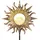 GLOBO Solarleuchte Metall 24,2 cm x 81,5 cm 1 Stück rostfarben