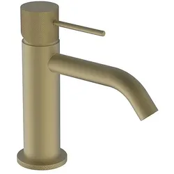 Waschtischmischer Comallo mit Klicker-Ventil, Soft Brass - 93 224 62