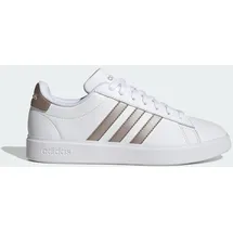 adidas Grand Court Cloudfoam Lifestyle Court Comfort Cloud White / Platinum Met. / Platinum Met. 38