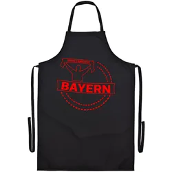 multifanshop Grillschürze - Bayern - Meine Fankurve - Druck rot - Schürze