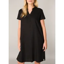 Base Level Tunikakleid Sommerkleid Schwarz 38