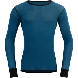 Devold of Norway Wool Mesh 190 Langarm-T-Shirt Flood/Caviar S