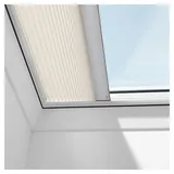 VELUX Wabenplissee Uni weiß 1045S, 120120 1045KWL (Farbe: - 1045KWL, Farbe Schiene: