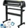 Vevor Vinyl Schneideplotter Vinyl Schneideplotter 720 mm Slogan Schneideplotter Desktop Maschine mit der Software, Schneideplotter