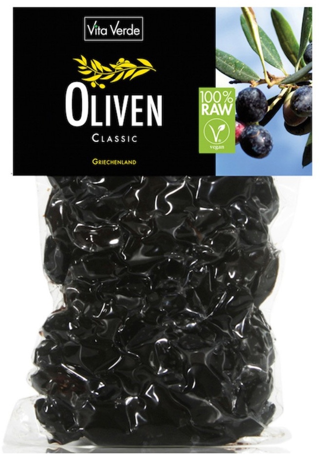 Vita Verde Bio-Oliven Classic - bio & roh (0.2kg)