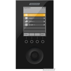 WAREMA Wisotronic 3-Kanal Steuerung #1002848 #1002849 #1002860 #1002861 #1002872 #1002873 (Ausführung Leistungsteil: Unterputz / UP Schwarz)