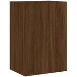 vidaXL TV-Wandschrank Braun Eiche-Optik 40,5x30x60 cm Holzwerkstoff