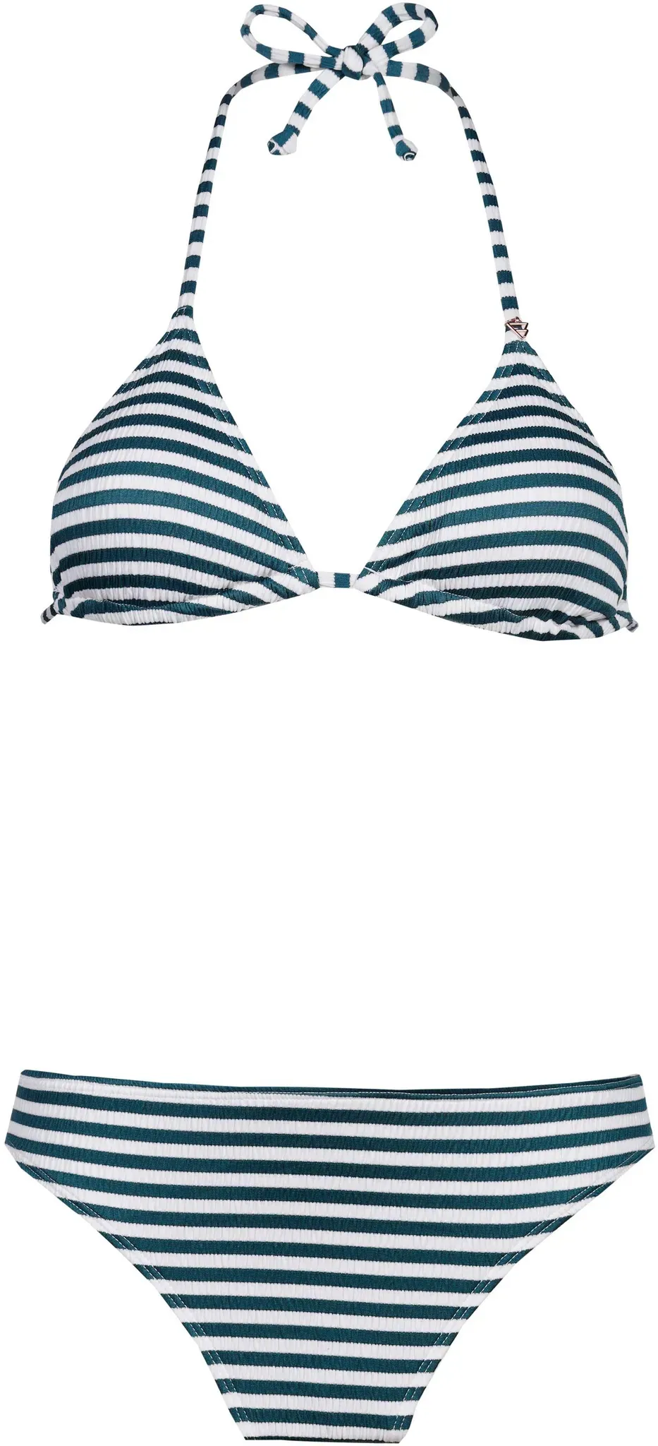 Brunotti LOLLYPOP-STRIPE Bikini Set Damen in snow, Größe 40 - weiß