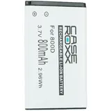 caseroxx Handy Li Ion Akku kompatibel mit Tokvia T102, Ersatzakku für Ihr Telefon (800 mAh)