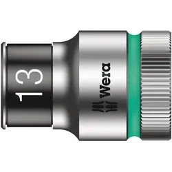 Stecks. 8790 HMC HF 6kt. i. Haltef. Farbcodierung 12,5mm / 1/2" SW13x37mm - tuerkis
