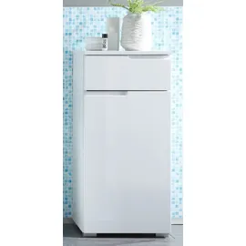 Bega BBK SP. z.o.o. sp. K. Unterschrank SPICE, Weiß Hochglanz - B 40 cm - 1 Tür - 1 Schublade