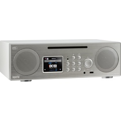 Telestar Dabman i450 CD (Internetradio, DAB+, WLAN, Bluetooth), Radio, Silber