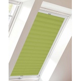 sunlines Dachfensterplissee »StartUp Style Crush«, Lichtschutz, verspannt, mit Führungsschienen grün