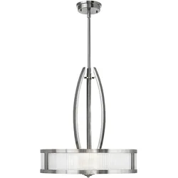 Meridian 3-flammige Pendelleuchte - Gebürstetes Nickel - HK-MERIDIAN-P