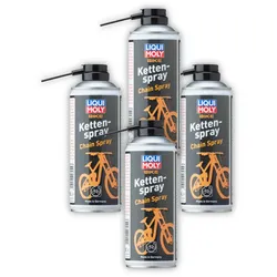 4x 400ml LIQUI MOLY 6055 Kettenspray Schmiermittel Bike Fahrrad Kette Fett