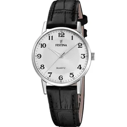 Festina Quarz Damen Klassik F20691/1 - weiß,schwarz - 29mm