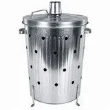 Buri Verbrennungstonne 75 Liter verzinkt