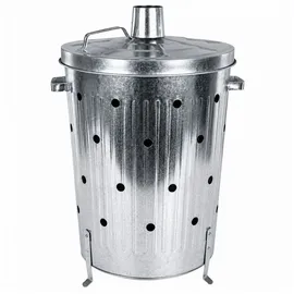Buri Verbrennungstonne 75 Liter verzinkt