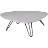 Garden Pleasure EMILIA Beistelltisch Stein grau 110,0 x 88,0 x 31,5 cm