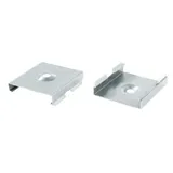 Deko-Light 987010 Profil Halteklammer, 2er Set Halteklammern für AU-20, Metall, Länge: 30 mm, Brei