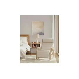 Möbel Kraft Schaukelstuhl ¦ beige ¦ Maße (cm): B: 67 H: 84