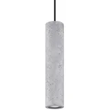 Sollux Lighting Pendelleuchte 1-flg. GU10 60 cm grau schwarz