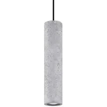 Sollux Lighting Pendelleuchte 1-flg. GU10 60 cm grau schwarz
