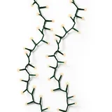 MARELIDA LED Baummantel Lichterkette 1-2 GLOW 5 Stränge 400LED H: 1,5m für Außen