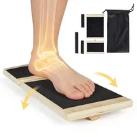 Vevor Balance Board Schwarz (30 x 14 x 3 cm)