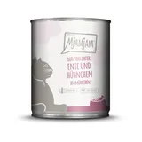 MjAMjAM DUO 800 Gramm Katzennassfutter Sparpaket 12 x 800 Gramm Ente & Hühnchen mit Möhrchen