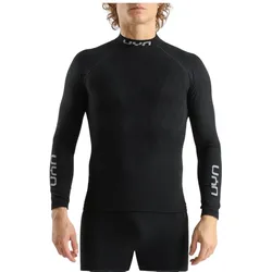 UYN Funktions-Langarmshirt Elevatyon Biomorph Turtle Neck (ideale Thermoregulation, atmungsaktiv) schwarz Herren
