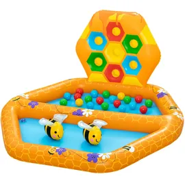 BESTWAY Planschbecken & Bällebad Lil' Beehive 127 x 119 x 61 cm