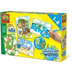 SES 14456 Malen mit Wasser - Versteckte Tiere