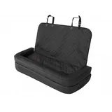 Hobbydog Tier-Autobett Hundeautositz Hundekorb Reisesitz Hundeautobox Back Universal Ekoleder schwarz