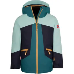 Mädchen Ski-Jacke RAULAND Wasserblau/Teal-Blau/Marine/Honig Gr. 164 - 14 Jahre