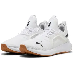 Laufschuh PUMA "SOFTRIDE ENZO 5", Gr. 47, schwarz-weiß (puma weiß, puma schwarz), sportlich, Schuhe