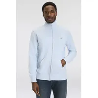 GANT Sweatjacke »REG SHIELD FULL ZIP SWEAT«, mit Logostickerei