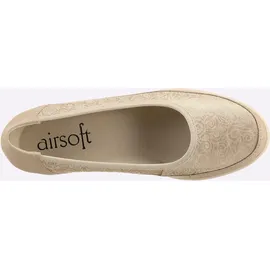 Witt Weiden Ballerina in beige-gemustert | Gr.: 40