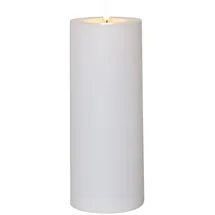 Star Trading Flamme Rak LED-Kerze 27,5 cm weiß