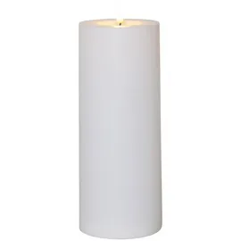 Star Trading Flamme Rak LED-Kerze 27,5 cm weiß