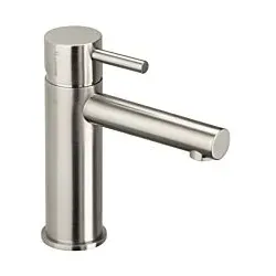 Herzbach Design iX Waschtischarmatur 17.133250.1.09 Edelstahl gebürstet, ohne Ablaufgarnitur