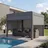 mit Seitenwand Anthrazit 11 cm Alu-Gestell 3 x 3 m