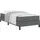 vidaXL Boxspringbett 100 x 200 cm Dunkelgrau
