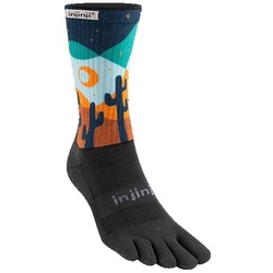 Injinji Herren Trail Midweight Crew Artist Designed bunt