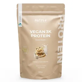 Nutri + nutri+ Veganes Proteinpulver 1000 g