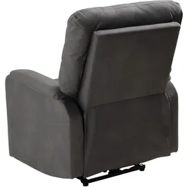 Femo Fernsehsessel FM-3215, Anthrazit - Mikrofaser - 1-motorig mit elektrischer Relaxfunktion